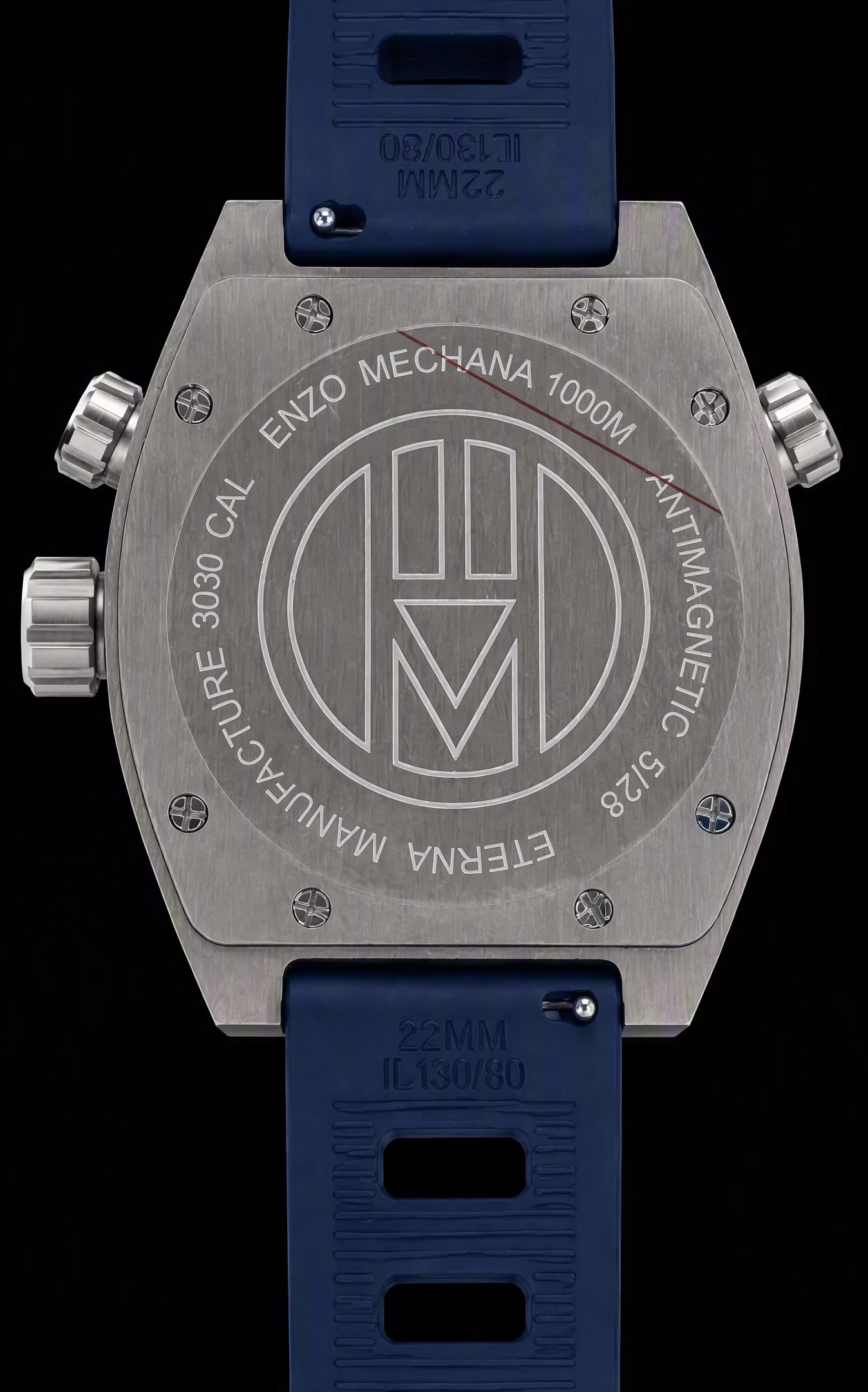 Enzo Mechana Giramondo, case back.